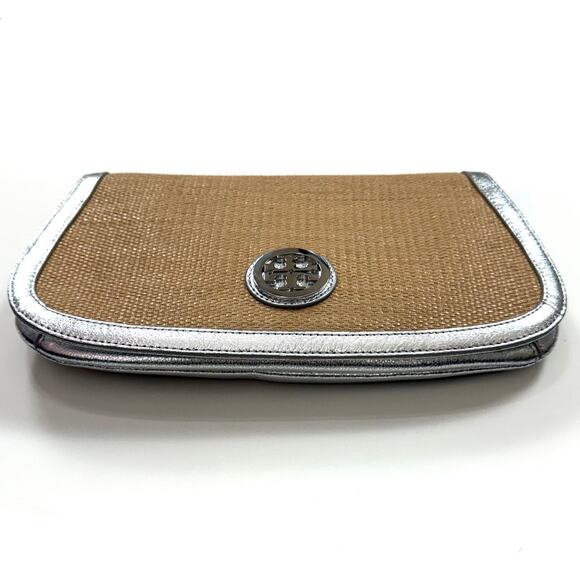 Tory Burch Woven Logo Crossbody Clutch and Wallet - Picture 4 of 16